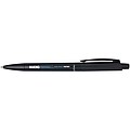 Martha recycled plastic ballpoint pen, solid black
