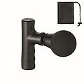 Massage gun in ABS, black