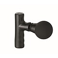 Massage gun in ABS, black