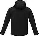 Match mens softshell jacket, black, M