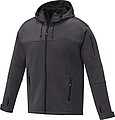 Match mens softshell jacket, grey, L