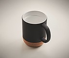 Matt ceramic cork mug 300 ml