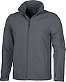 Maxson mens softshell jacket, grey, L