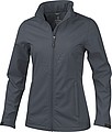 Maxson womens softshell jacket, grey, M