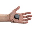MeasureMate RCS reycled ABS 1 meter tape keychain, grey