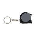 MeasureMate RCS reycled ABS 1 meter tape keychain, grey