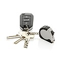MeasureMate RCS reycled ABS 1 meter tape keychain, white