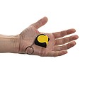 MeasureMate RCS reycled ABS 1 meter tape keychain, yellow