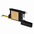 Measuring tape 3m, black