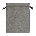 Medium drawstring bag made from recycled cotton