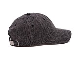 Melange cap, black