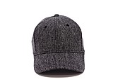 Melange cap, black