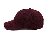 Melange cap, red