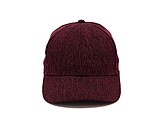 Melange cap, red