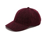 Melange cap, red