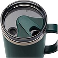 Melbourne 1200 ml RCS certified insulated tumbler with straw, green flash