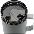 Melbourne 1200 ml RCS certified insulated tumbler with straw, grey