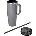 Melbourne 1200 ml RCS certified insulated tumbler with straw, grey