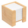 Memo cube NEVER FORGET BAMBOO