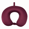 Memory-Foam-Neck Pillow, burgundy