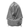 Memory foam neck pillow, grey