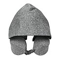 Memory foam neck pillow, grey