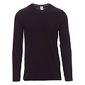 Men’s long-sleeved t-shirt PAYPER PINETA, black, L