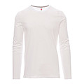 Men’s long-sleeved t-shirt PAYPER PINETA, white, L