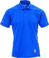 Men’ s short-sleeved polo shirt PAYPER TRAINING, royal blue, size S