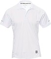 Men’ s short-sleeved polo shirt PAYPER TRAINING, white, size L