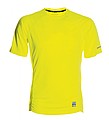 Men s sports T-shirt PAYPER RUNNING, fluo yellow, L