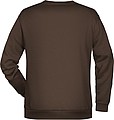 Men s sweathirt James Nicholson, brown, S