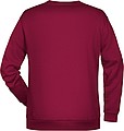 Men s sweathirt James Nicholson, burgundy, S
