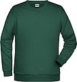 Men s sweathirt James Nicholson, dark green, M