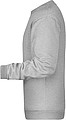 Men s sweathirt James Nicholson, dark grey melange, L