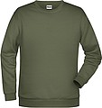 Men s sweathirt James Nicholson, dark khaki, S