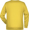 Men s sweathirt James Nicholson, light yellow, S