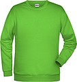 Men s sweathirt James Nicholson, lime green, S