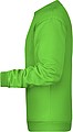 Men s sweathirt James Nicholson, lime green, S