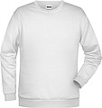 Men s sweathirt James Nicholson, white, L