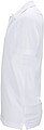 Mens elastic pique polo James Nicholson, white, S