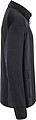 Mens fleece jacket JAMES & NICHOLSON, black/carbon, L