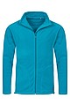 Mens fleece jacket STEDMAN FLEECE hawaii blue L