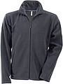 Mens microfleece sweatshirt KARIBAN, anthracite, S