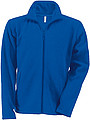 Mens microfleece sweatshirt KARIBAN, blue indigo, S