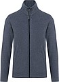 Mens microfleece sweatshirt KARIBAN, dark navy, S