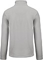 Mens microfleece sweatshirt KARIBAN, light grey, S