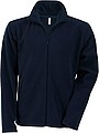 Mens microfleece sweatshirt KARIBAN, navy, L