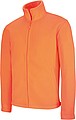 Mens microfleece sweatshirt KARIBAN, neon orange, L