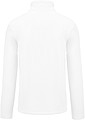 Mens microfleece sweatshirt KARIBAN, white, L